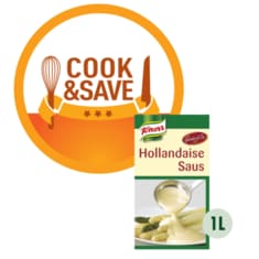Cook & Save Cadeau: Knorr Garde d'Or Hollandaisesaus Vloeibaar 1 L - 